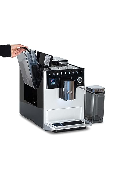 Melitta CI Touch Latte Select Fully Automatic Coffee Machine with Grinder, Silver F63/0-201
