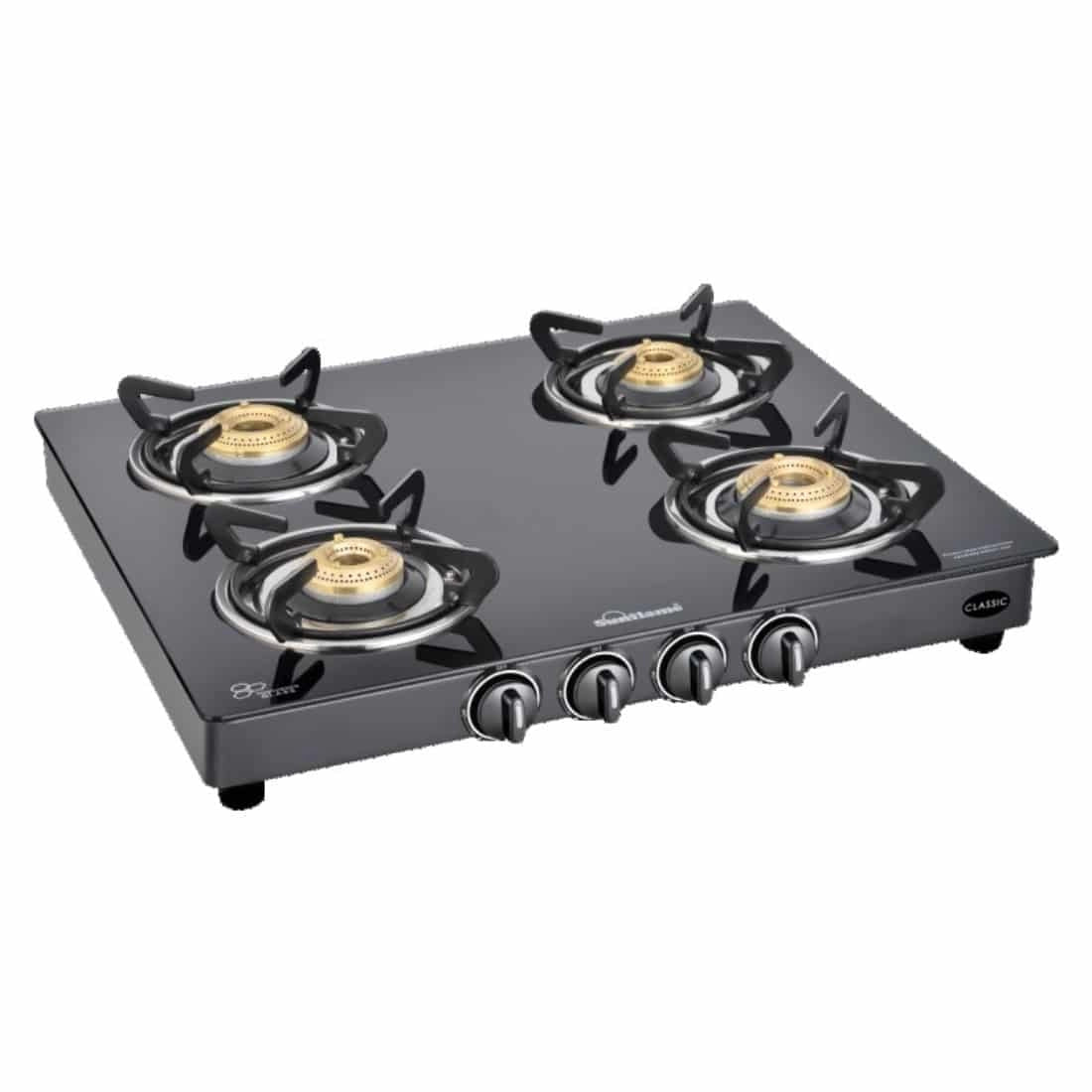 Combo of Sunflame Venza 60 cms 1100 cm3/hr and sunflame classic 4 Burner