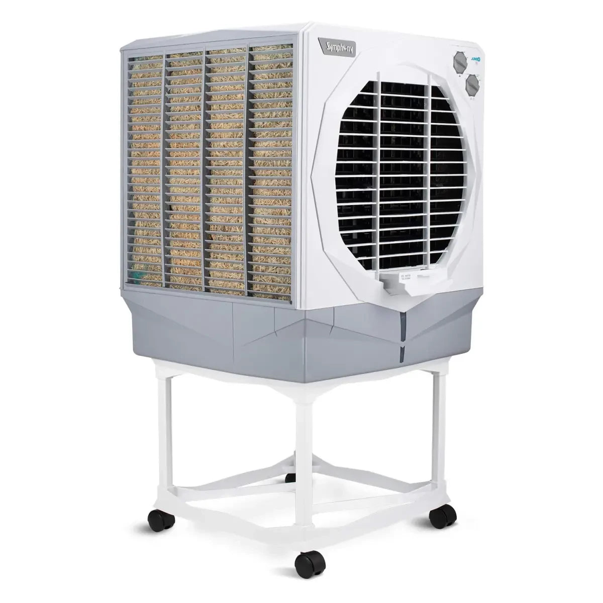 Symphony Jumbo 65 Desert Air Cooler 61-litres (White & Grey)