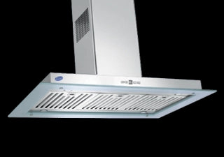 Glen 90 cm Island Chimney Designer Island Hood 1036 SS