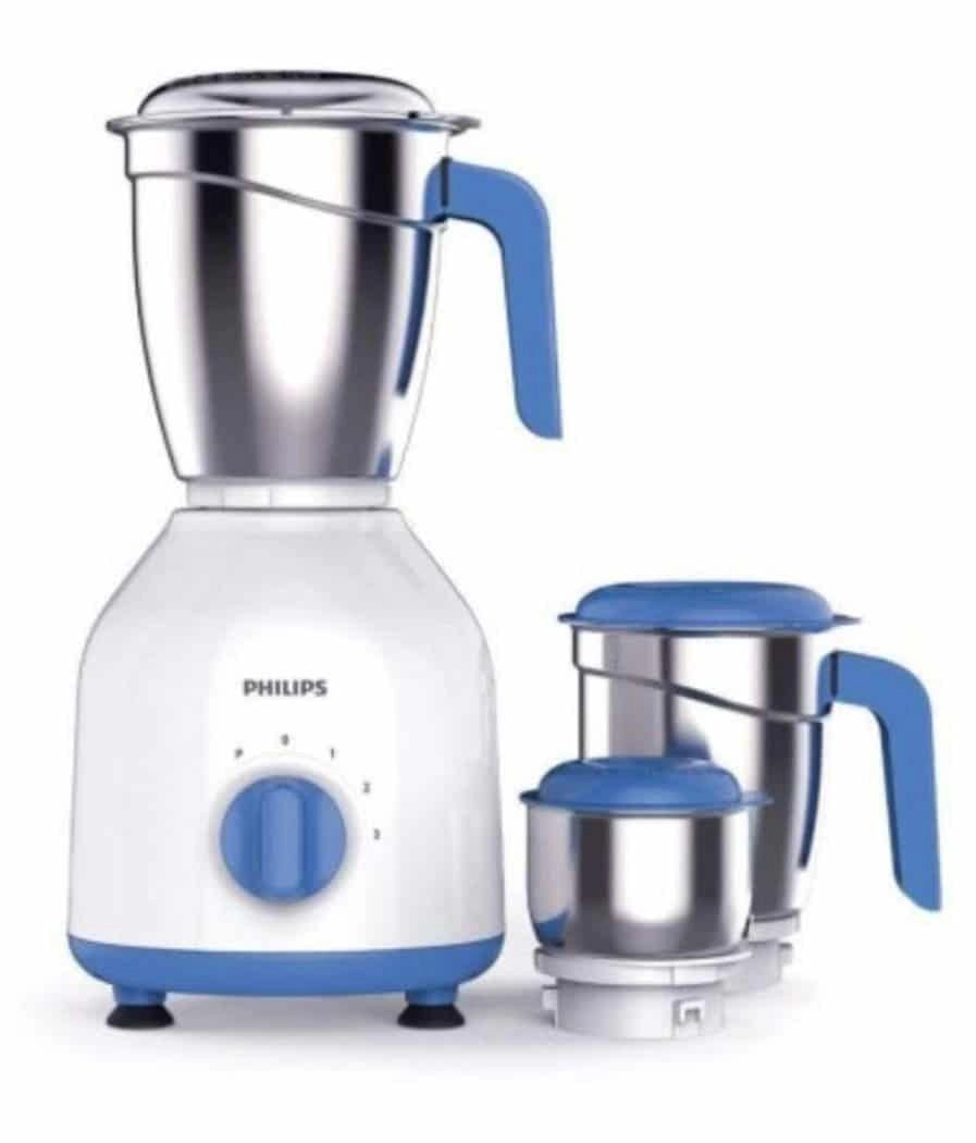 Philips HL7699/00 750-Watt Mixer Grinder (White/Grey)