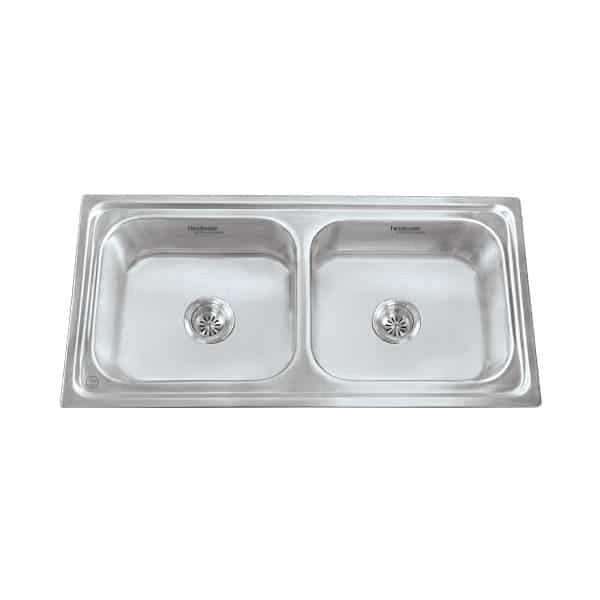 Hindware kitchen handmade sinks imperio 37*18*8