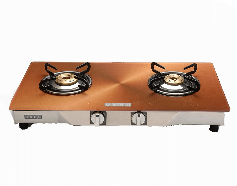 Usha Insignia Cinnamon Copper 2 Burner GS2003SS AI