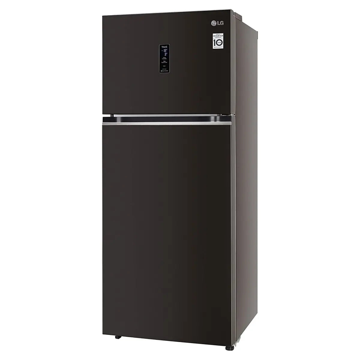 LG 398 L 3 Star Frost-Free  Double Door Refrigerator (GL-T422VRSX, Gross Volume – 423 Ltr.)