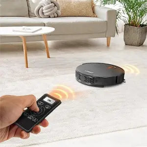 Eureka Forbes Robo iVac with Powerful Suction 2 in 1 (Dry Suction+Mopping) Robotic Vacuum Cleaner with Mapping Intelligent Laser Navigation+Remote Control