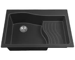 यूरोडोमो-यूरोस्टोन-610-84-सिंक-कार्बन ब्लैक