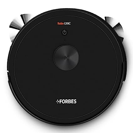 Eureka Forbes Robo LVac Suction and Mopping with LDS Navigation, App Control and Electric Water Tank (Black)