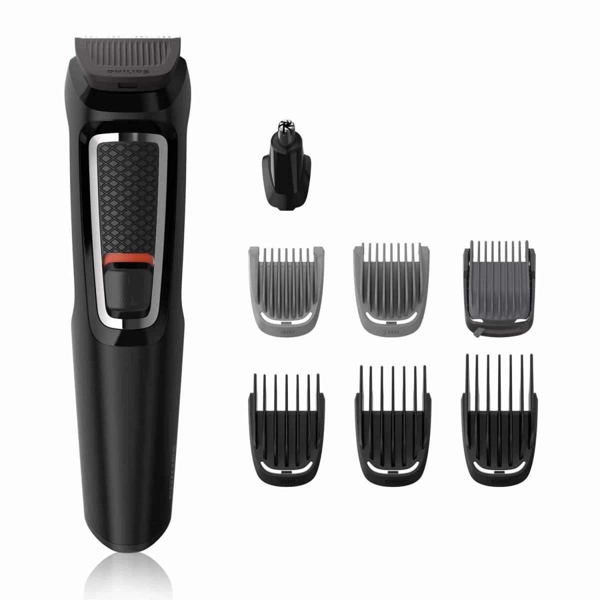 Philips MG3730/15 8-in -1 Hair Clipper & Face Multigroomer Trimmer Kit (Black)