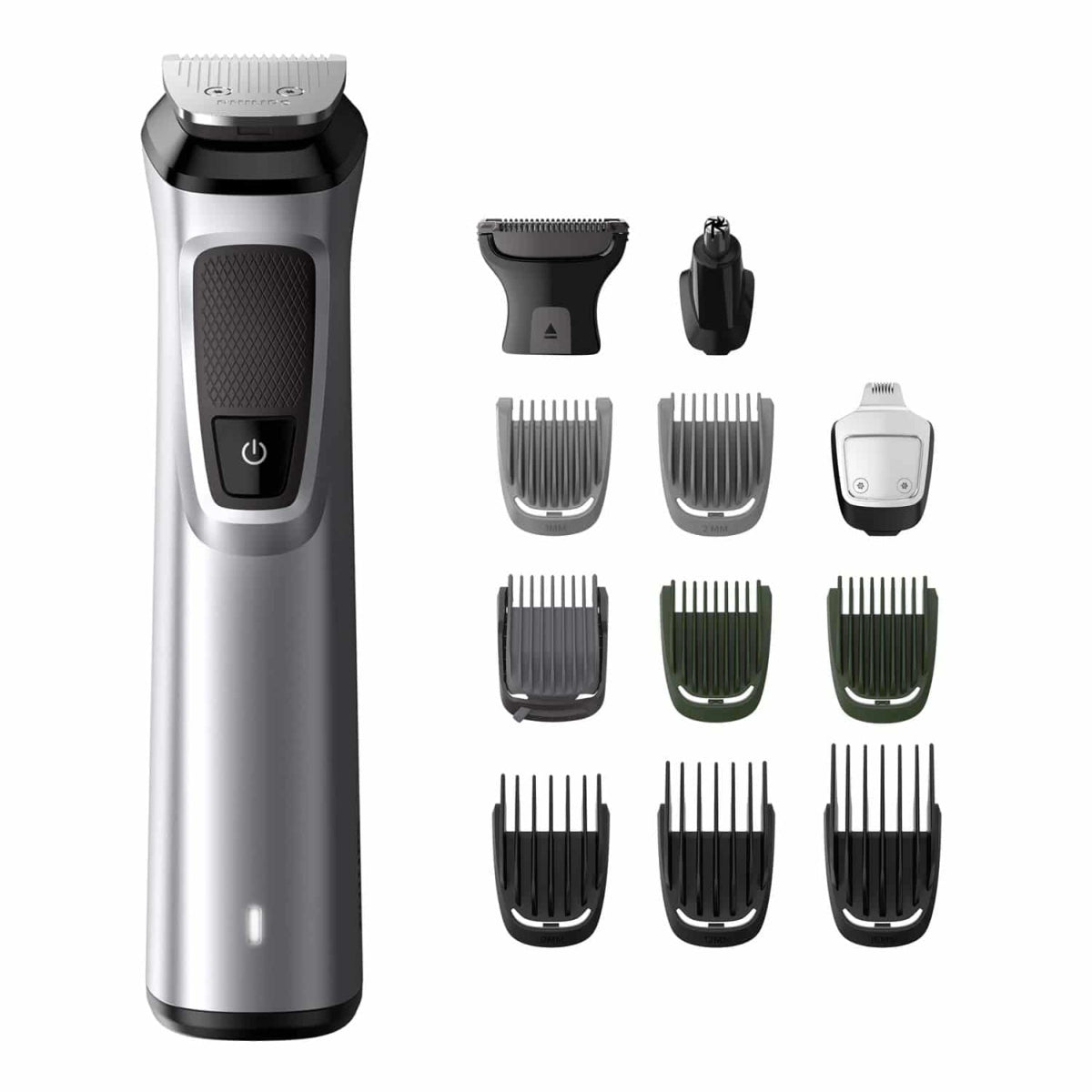 Philips MG7715/15 13-in -1 Hair Clipper, Face and Body Multigroomer Trimmer (Gray)