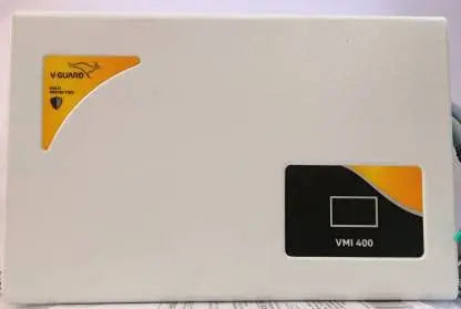 1.5 டன் வரையிலான AC-க்கான V-Guard VMI400 டிஜிட்டல் மின்னழுத்த நிலைப்படுத்தி160v-280v இன்வெர்ட்டர் AC-க்காக பிரத்யேகமாக வடிவமைக்கப்பட்டது, சாம்பல் நிறம்
