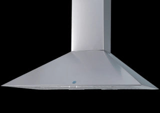 Glen 6055 SS 90 cm 1250 m??/h 90 cm chimney Push Button
