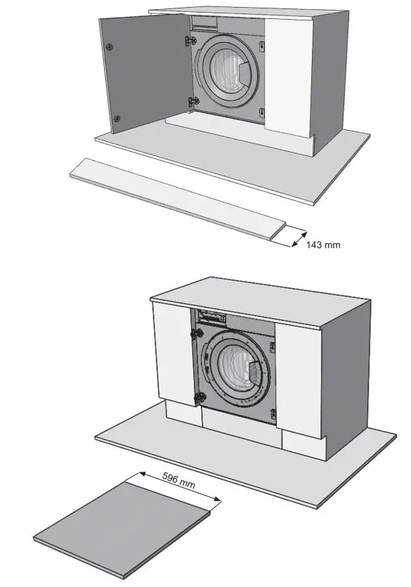 Blaupunkt 5WT6X001 Washer-Dryer: 75 dB Noise, 8 kg Washing/5 kg Drying Capacity