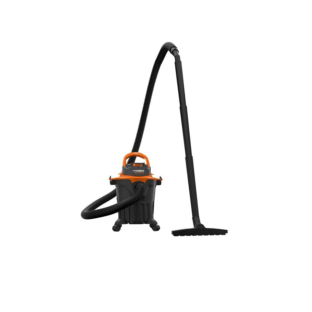 Eureka Forbes Wet & Dry Zeal Vacuum Cleaner, Black & Orange