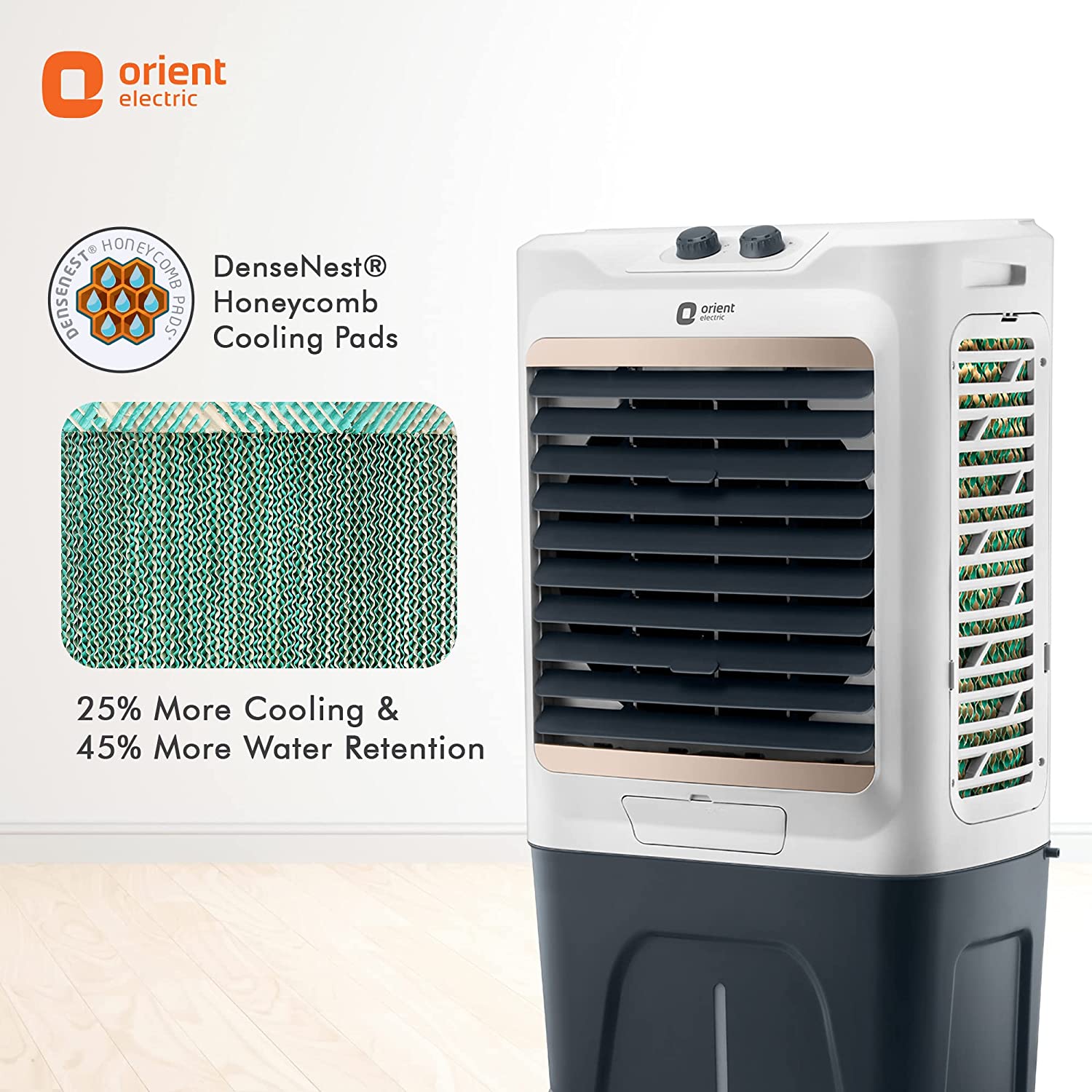 Orient Electric Tornado 52, White Grey (CD5201H)