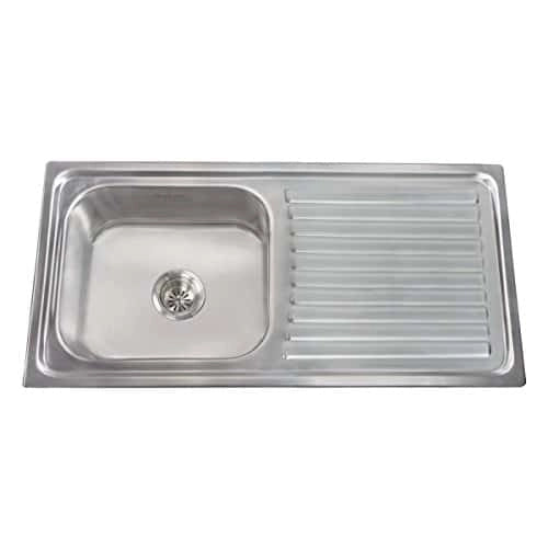 hindware kitchen handmade sinks platino 45*20*8 inch