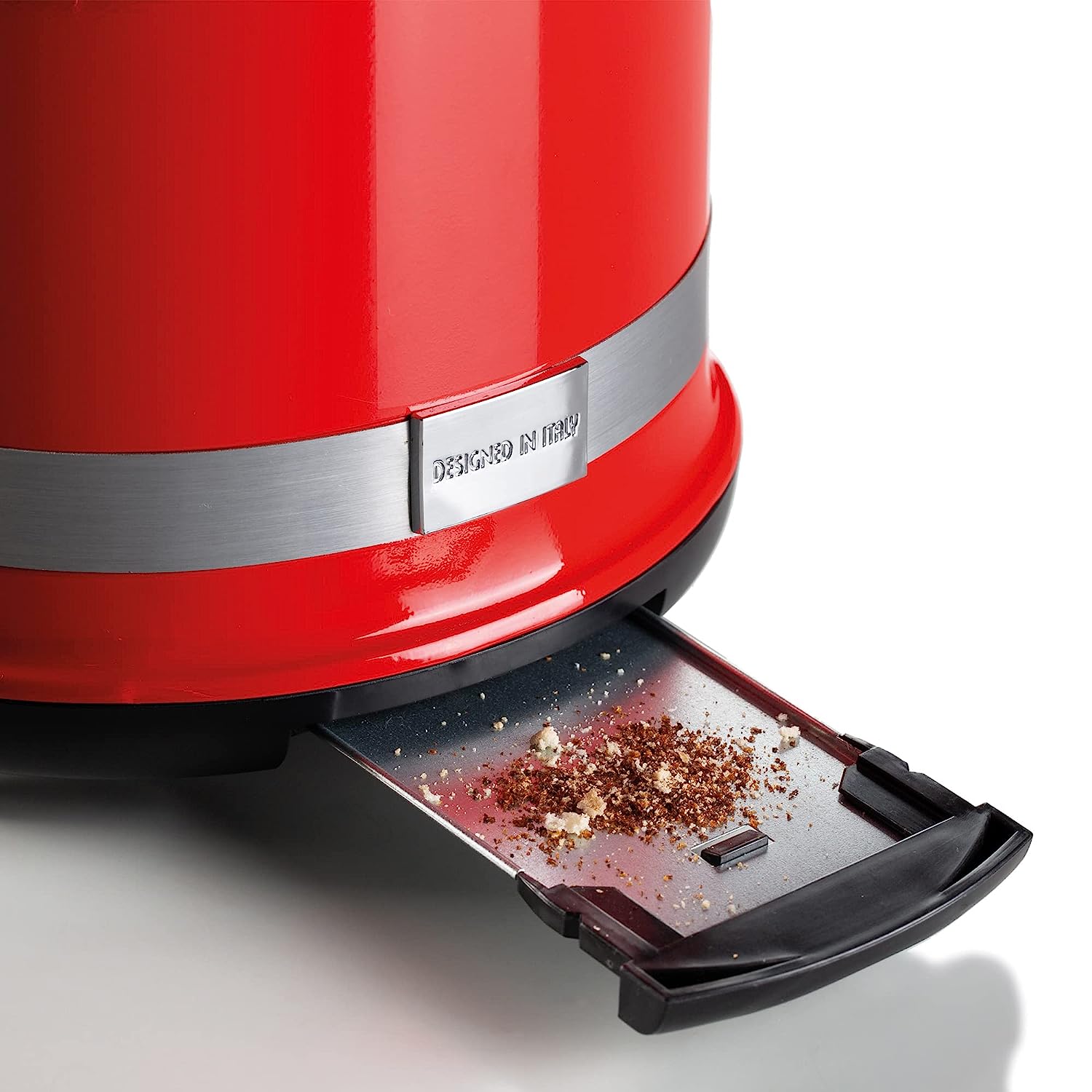 Ariete 0149B Moderna 2 Slice Toaster, Defrost, Heating & Cooking Function, Red