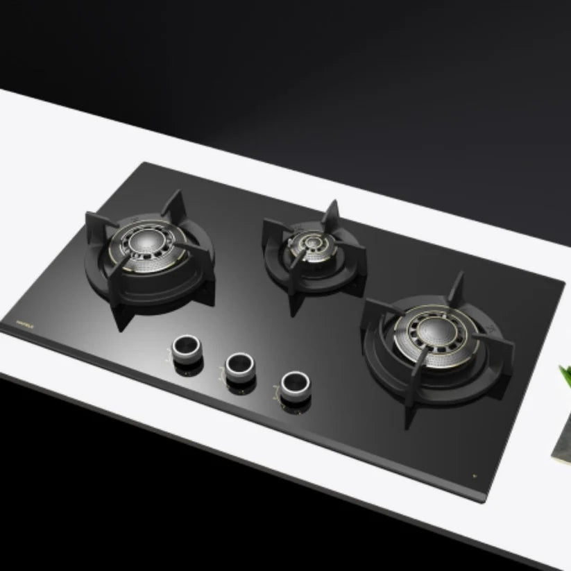 Hafele VORTEX 378 78cm 3-Burner Hob: Sleek and Efficient Cooking Solution