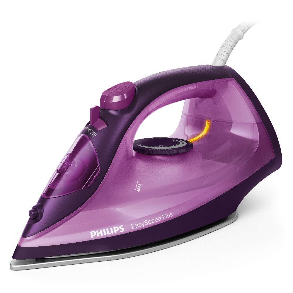 Philips EasySpeed Plus Steam Iron 2400W Purple - GC2147/30