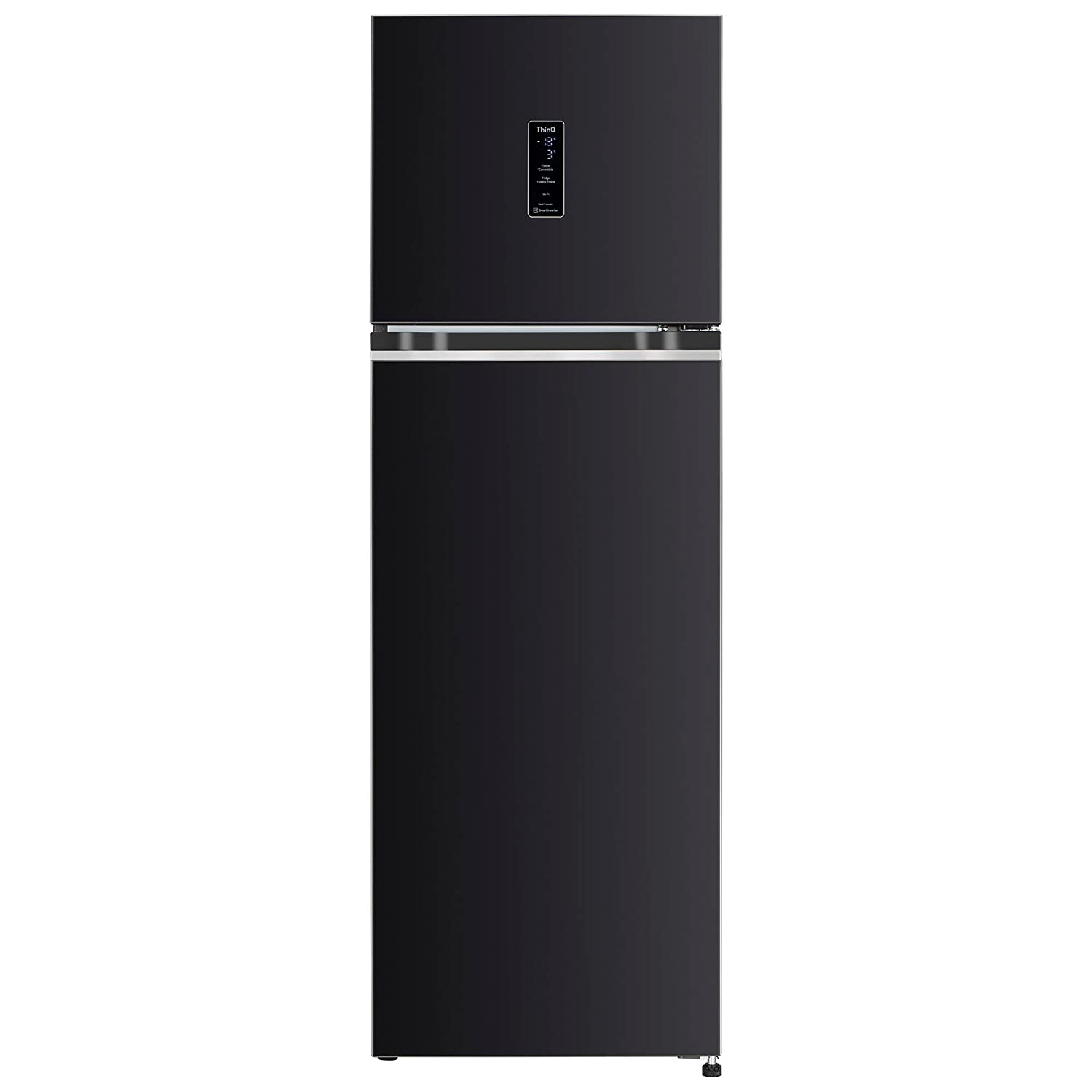 LG 246 L 3 Star Double Door Refrigerator GL-T262TESX Ebony Sheen