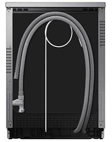 Samsung 13 Place Setting Freestanding Dishwasher with Intensive Wash (DW60M6043FS/TL), Ice blue, Stainless Steel Tub, Hygiene Clean, Height Adjustable Rack)