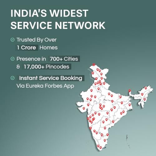 Aquaguard Delight NXT Lite RO+MC Water Purifier | Free Service Plan worth ₹2000 | India’s #1 Water Purifier | Suitable for Borewell, Tanker & Municipal Water | 30x Impurity Removal vs Local P