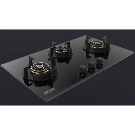 Hindware 75cm 3-Burner Hob Hazel Auto Ignition - Efficient Kitchen Appliance