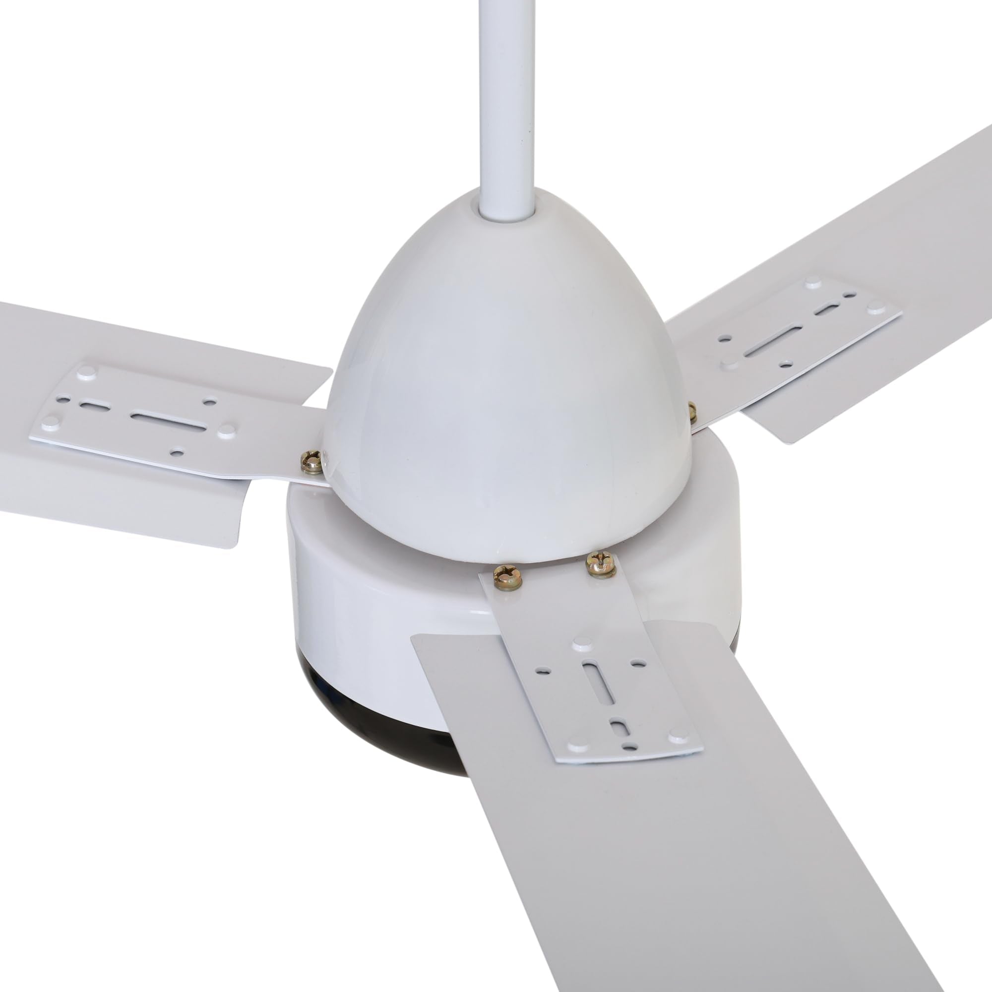 eFF4 Sino1200 mm 3 Blade 5 Star power Saving Ceiling fan with BLDC Motor | Remote control | Decorative Fan with Lights | High Air Flow (White - Modern)