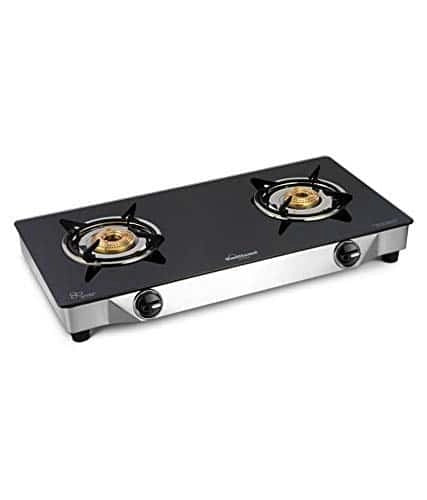 Sunflame Astra Glass Top 2 Burner Cooktop