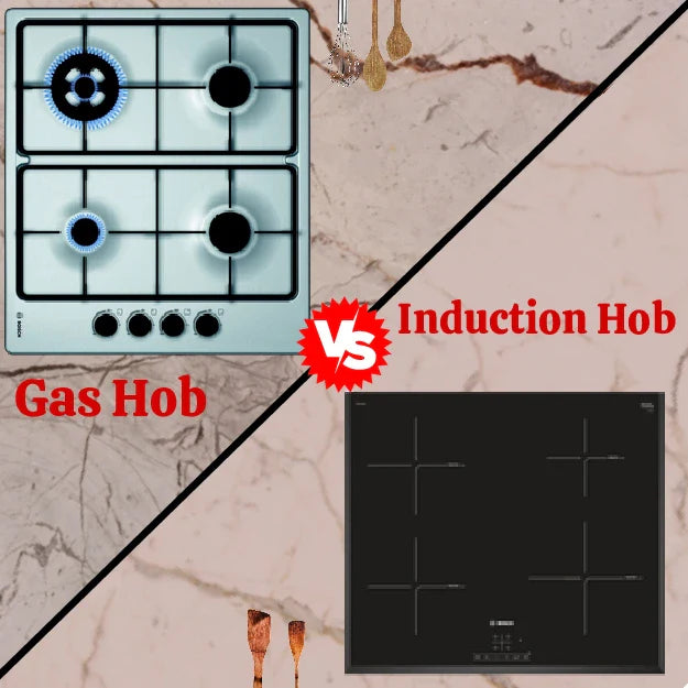 Induction Hob Vs Gas Hob, Which is better?