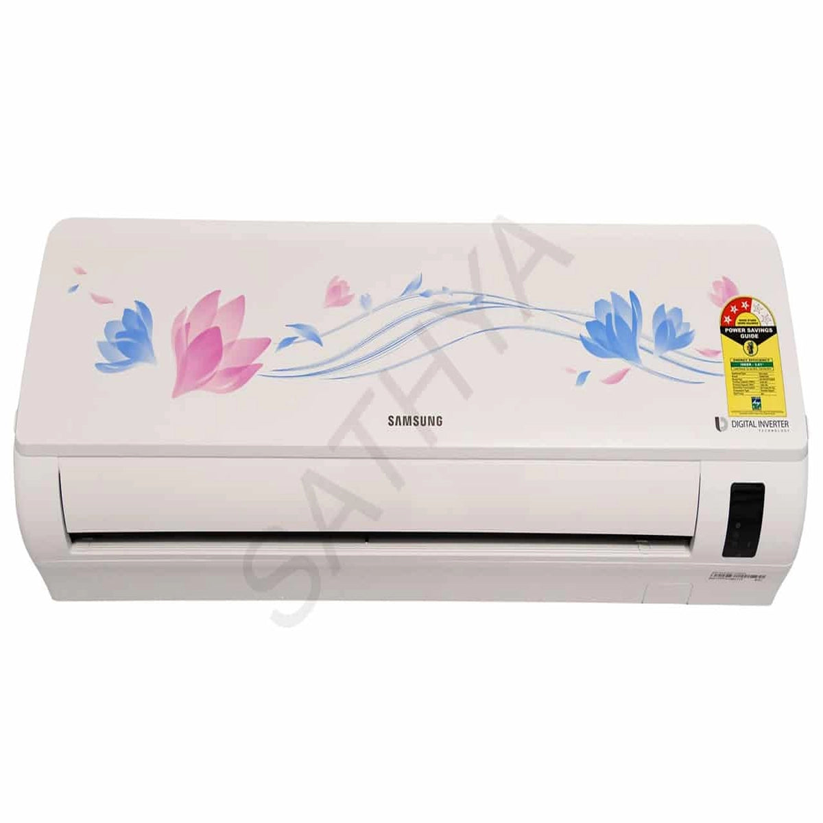 Samsung 1 Ton 3 Star Inverter Split AC (Copper, AR12NV3HFTV, Purista Pattern)