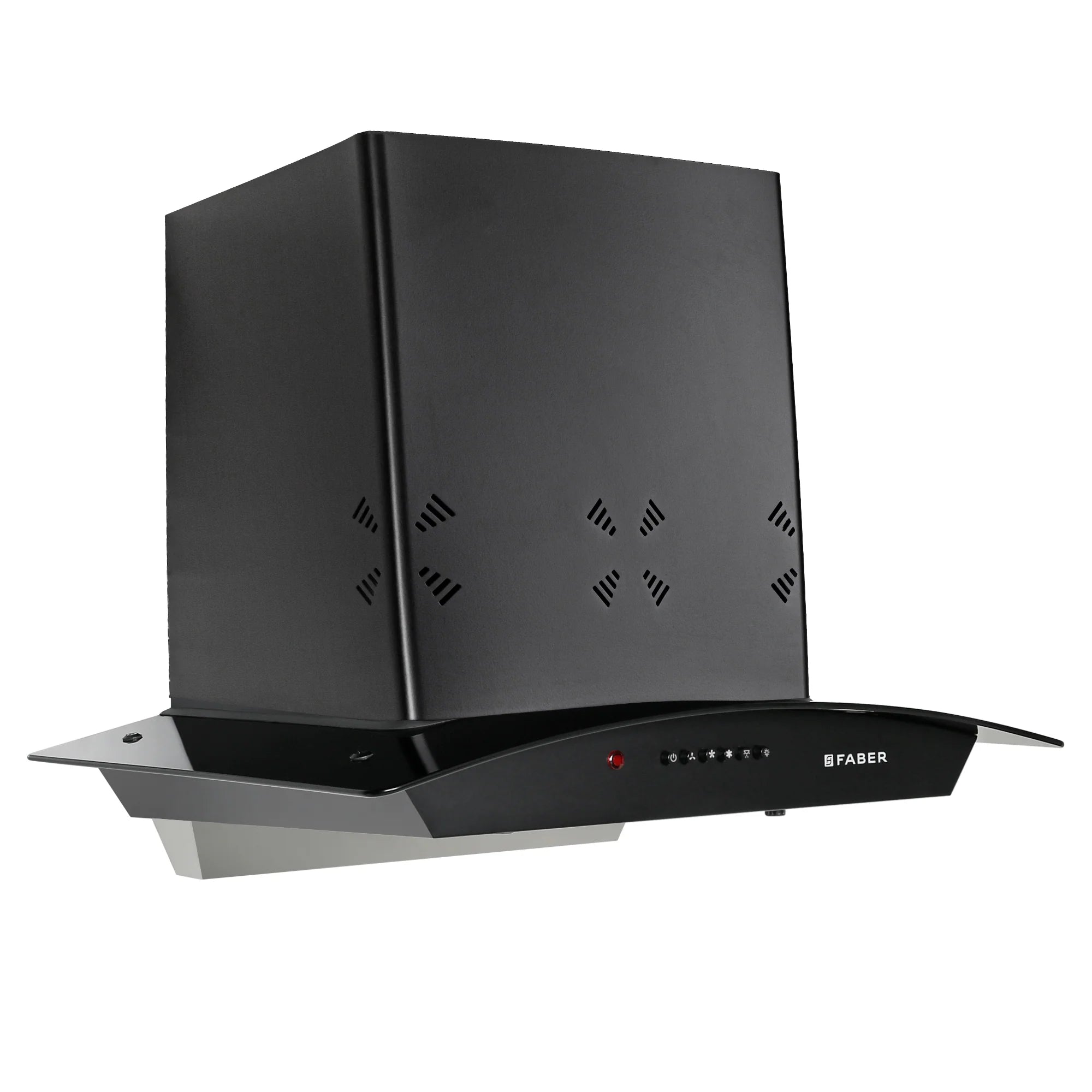 Faber Hood Ace Pro 3D HC PB FL BK 60 Wall Mount Black Chimney