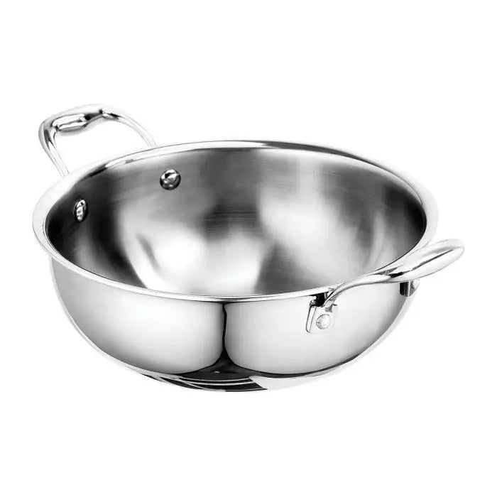 Signora Ware Artista Tri Ply Kadhai 24 Cm. / Capacity 3500ml.