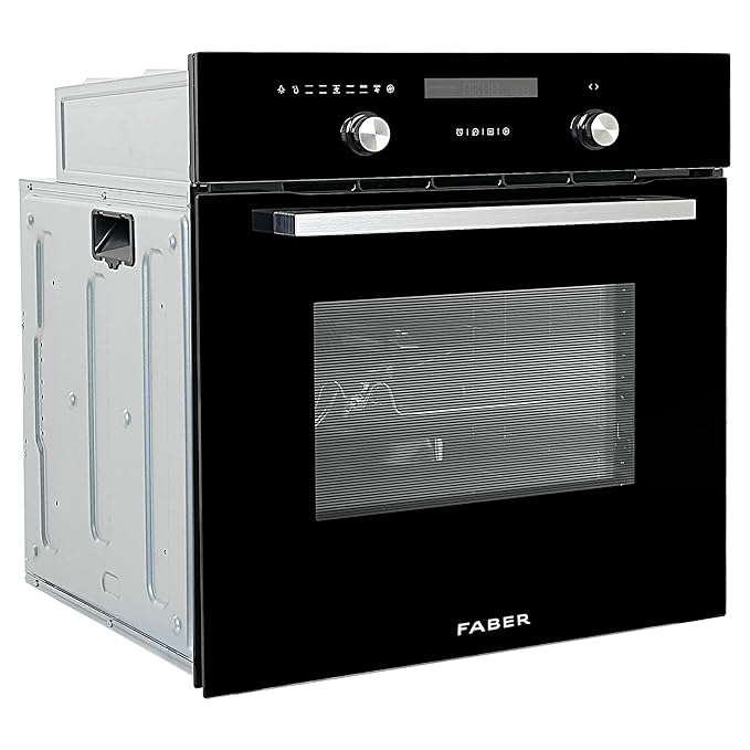 Faber 82L Built-In Microwave Oven with 10 functions | Auto Cook Menus & Auto Power Off Protection | Grill, Convection, Defrost & Combination Cooking | 1 Yr Warranty | FBIO 82L 10F BK with ART