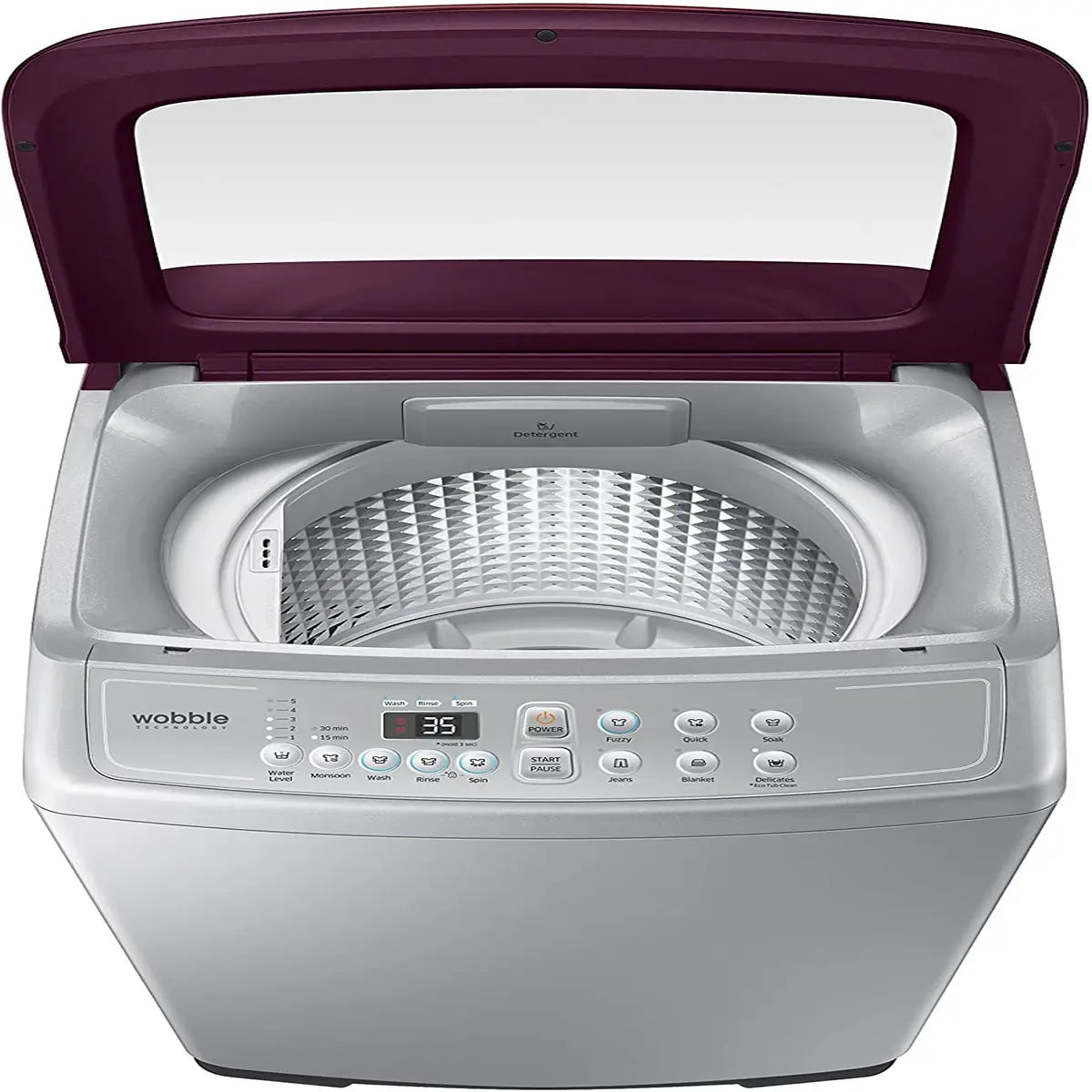 Samsung 7 kg Fully-Automatic Top Loading Washing Machine (WA70M4300HP/TL, Imperial Silver)