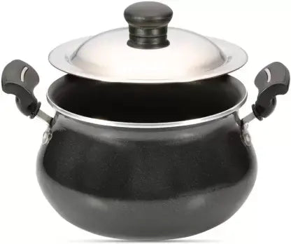 Butterfly Raga 15.5 cm Nonstick Aluminium Handi 4 L with Lid  (Aluminium, Non-stick)