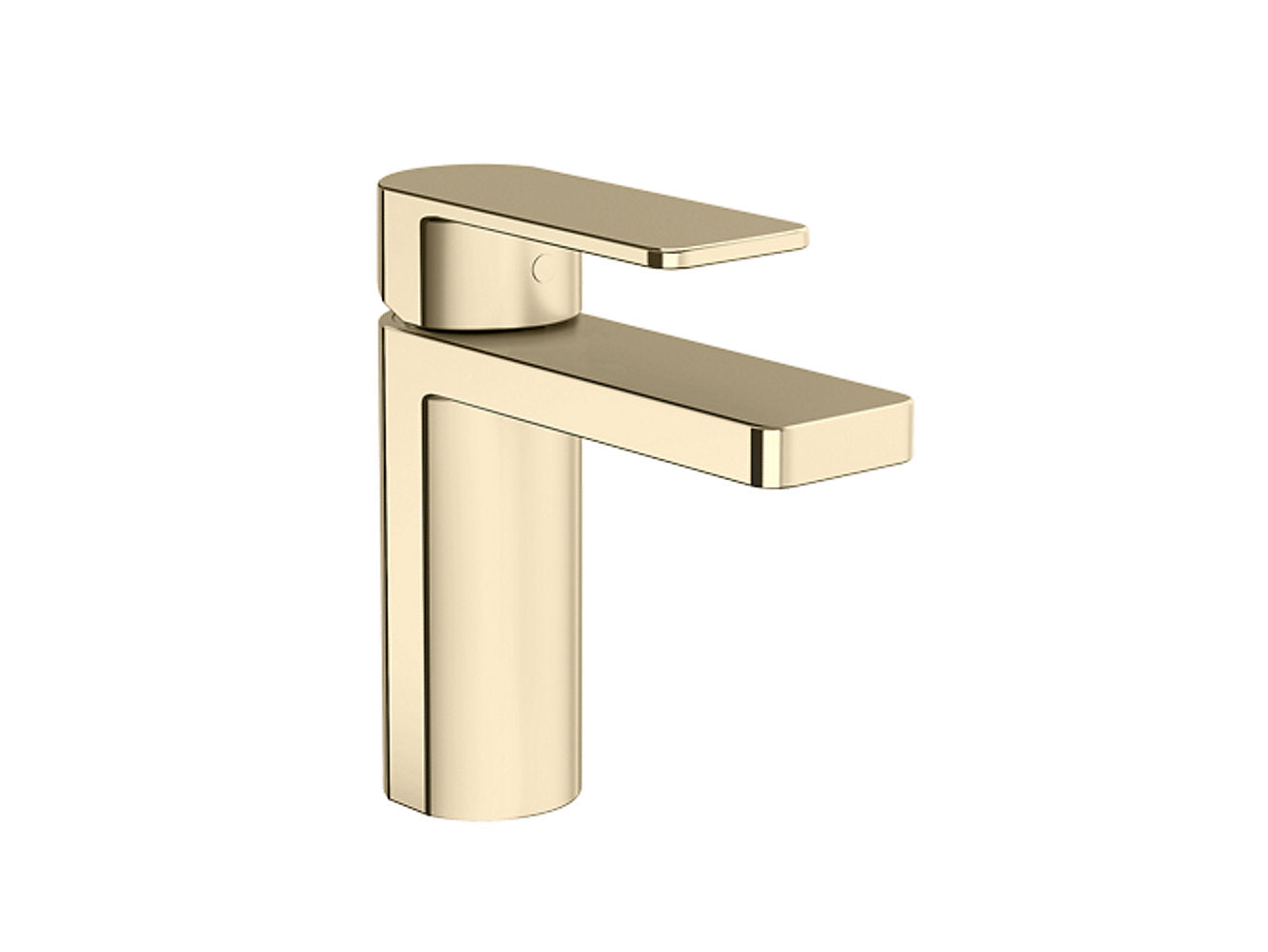 kohler K-23472IN-4ND-AF Single-control basin faucet without drain in french gold
