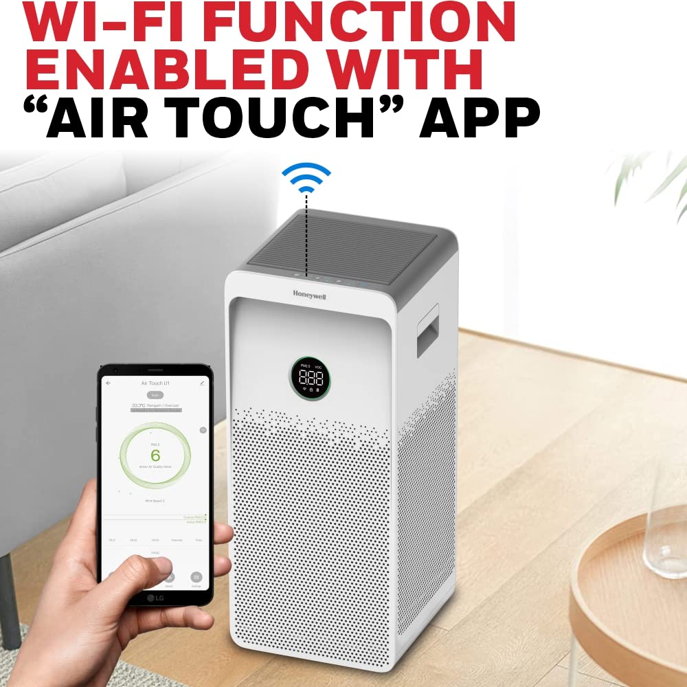 Honeywell Air touch U1 Indoor Air Purifier.White