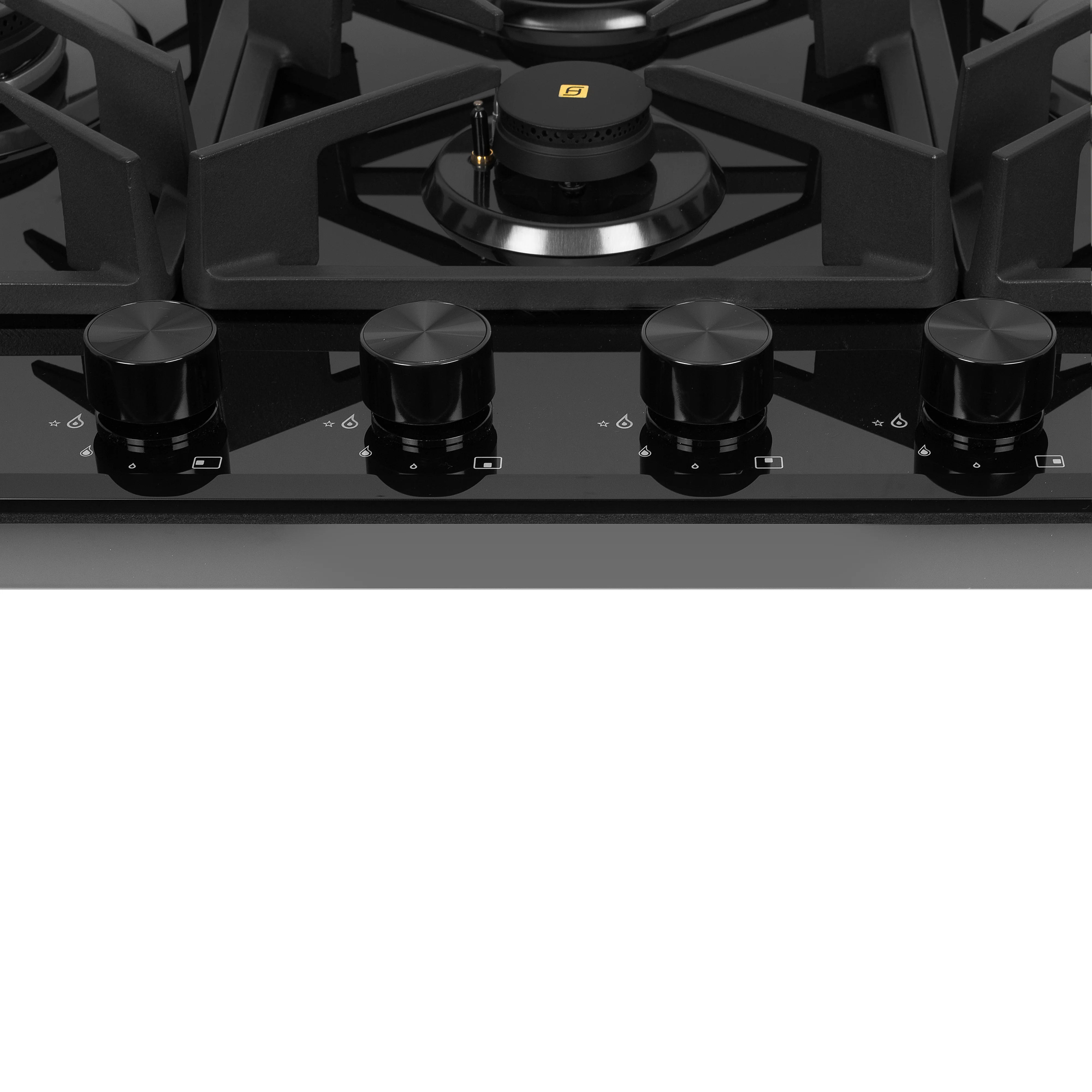 INSPIRIA 904 BR AI FFD GL PNG - HOB: High-Performance Gas Cooktop