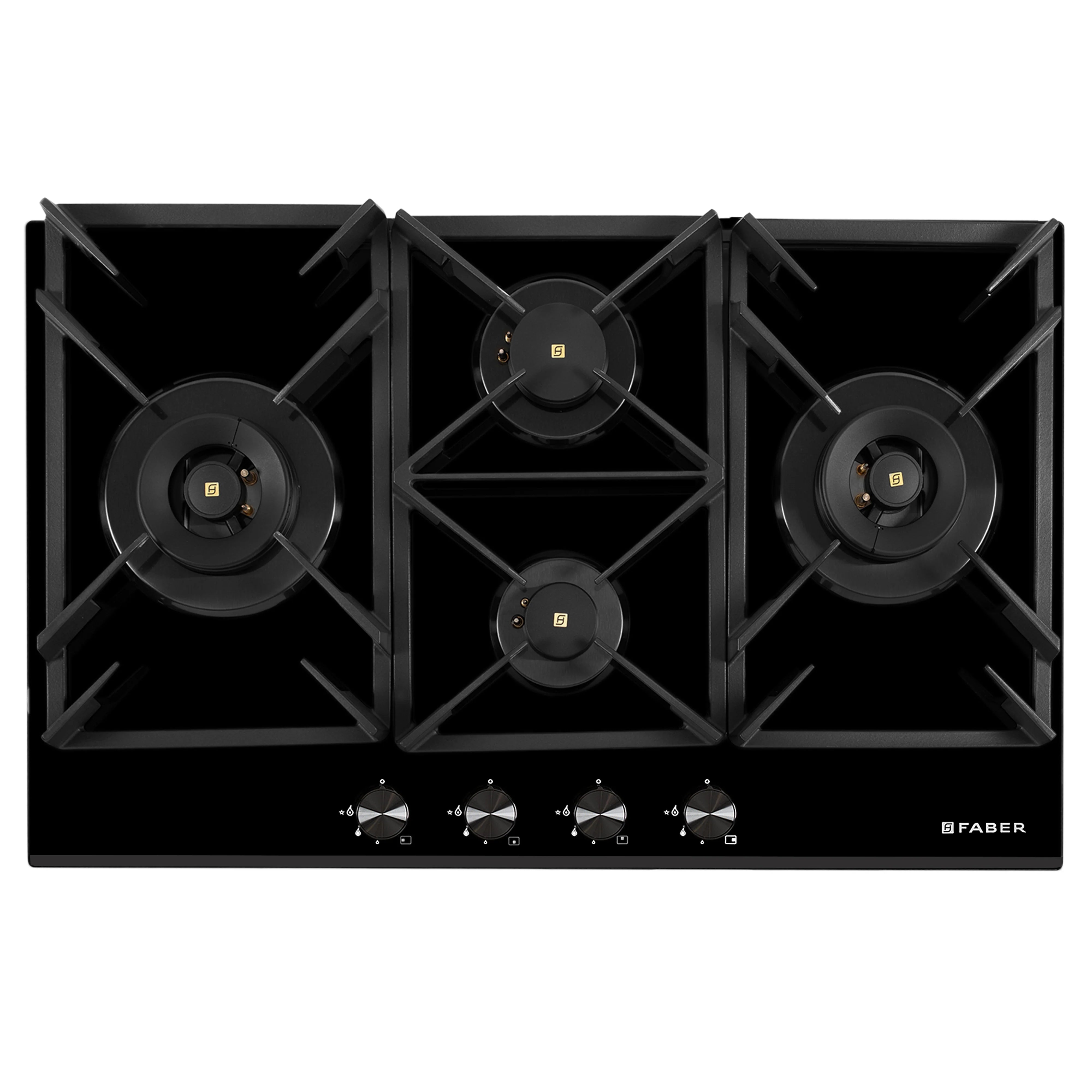 INSPIRIA 904 BR AI FFD GL PNG - HOB: High-Performance Gas Cooktop