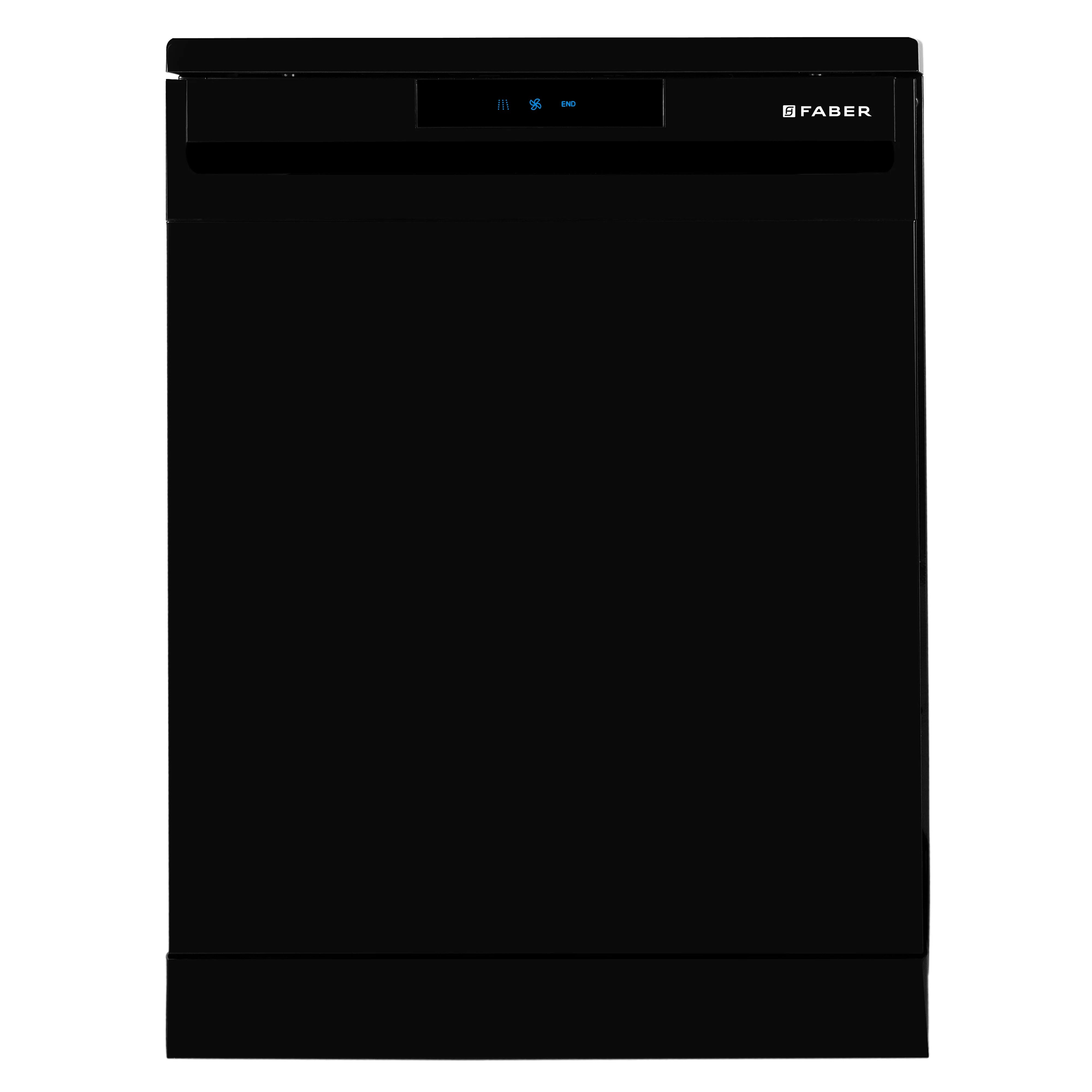 Faber 14 Place Free Standing Dishwasher|6 Wash Programs FFSD 6PR 14 S BK Digital, Black Finish