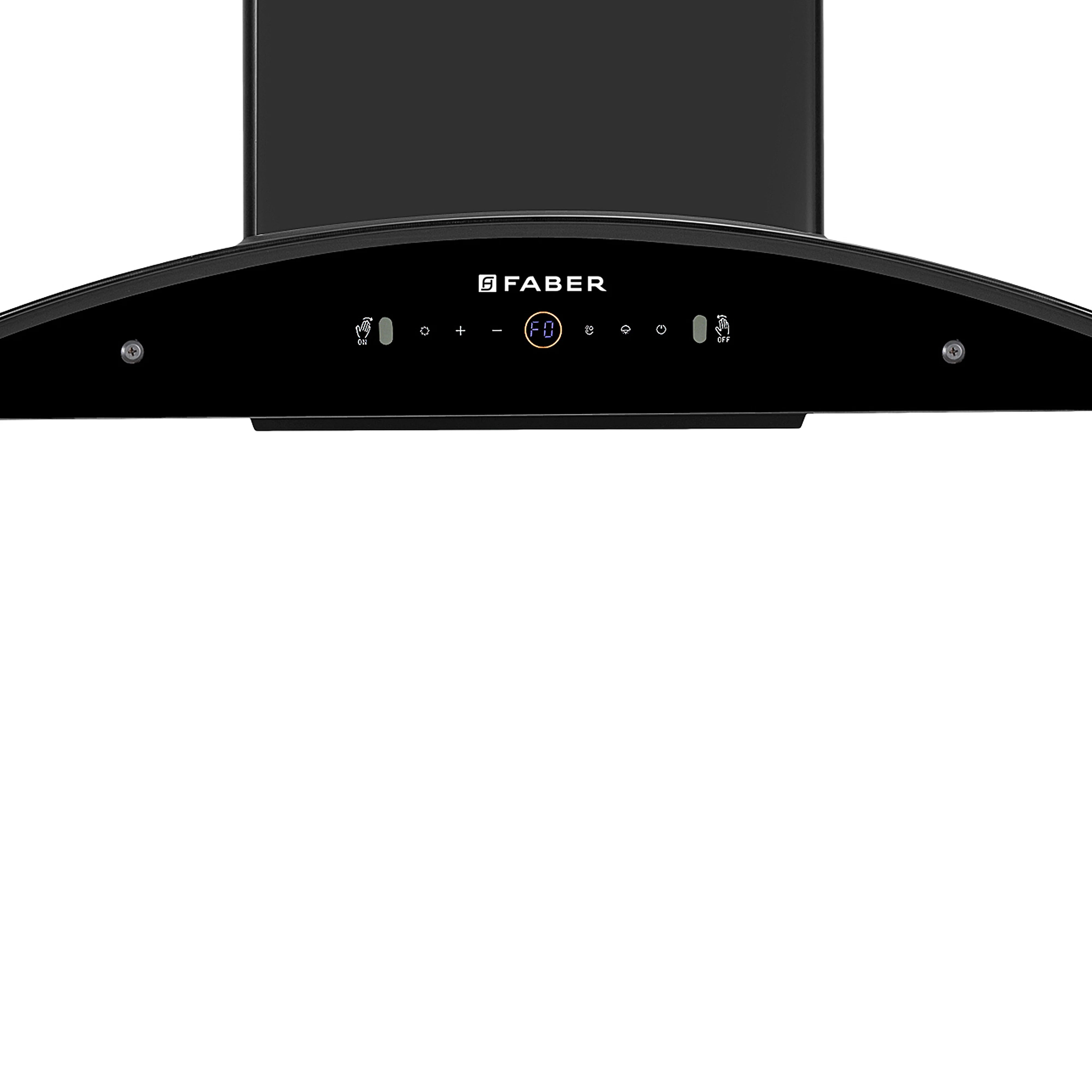 Faber Enigma BLDC HC SC FL BK IN 75cm 1600m3/hr Ducted Auto Clean Chimney with Gesture Control