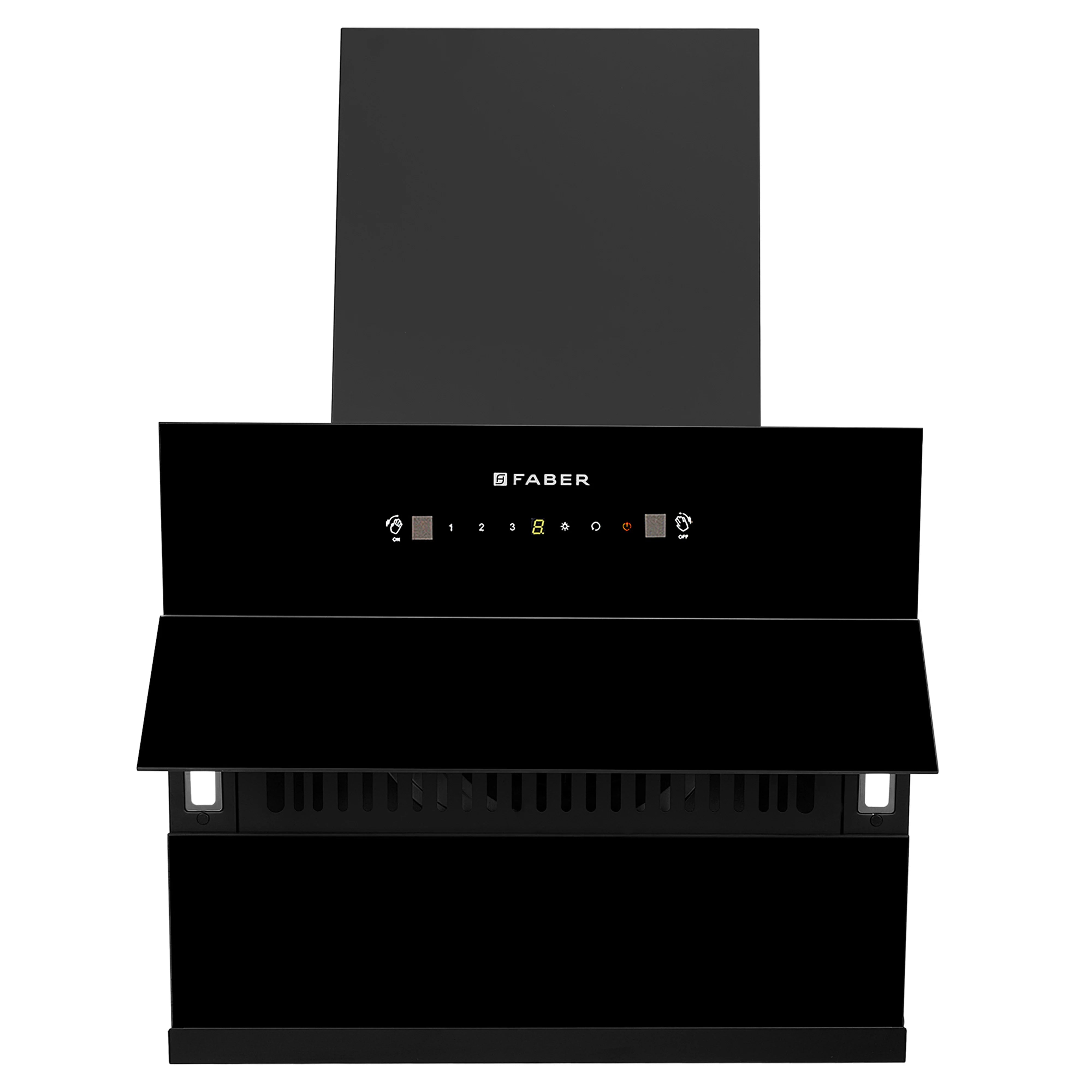 Faber ARIES XL FL HC SC BK IN 60 - V Chimney Hood: Sleek and Stylish Kitchen Essential