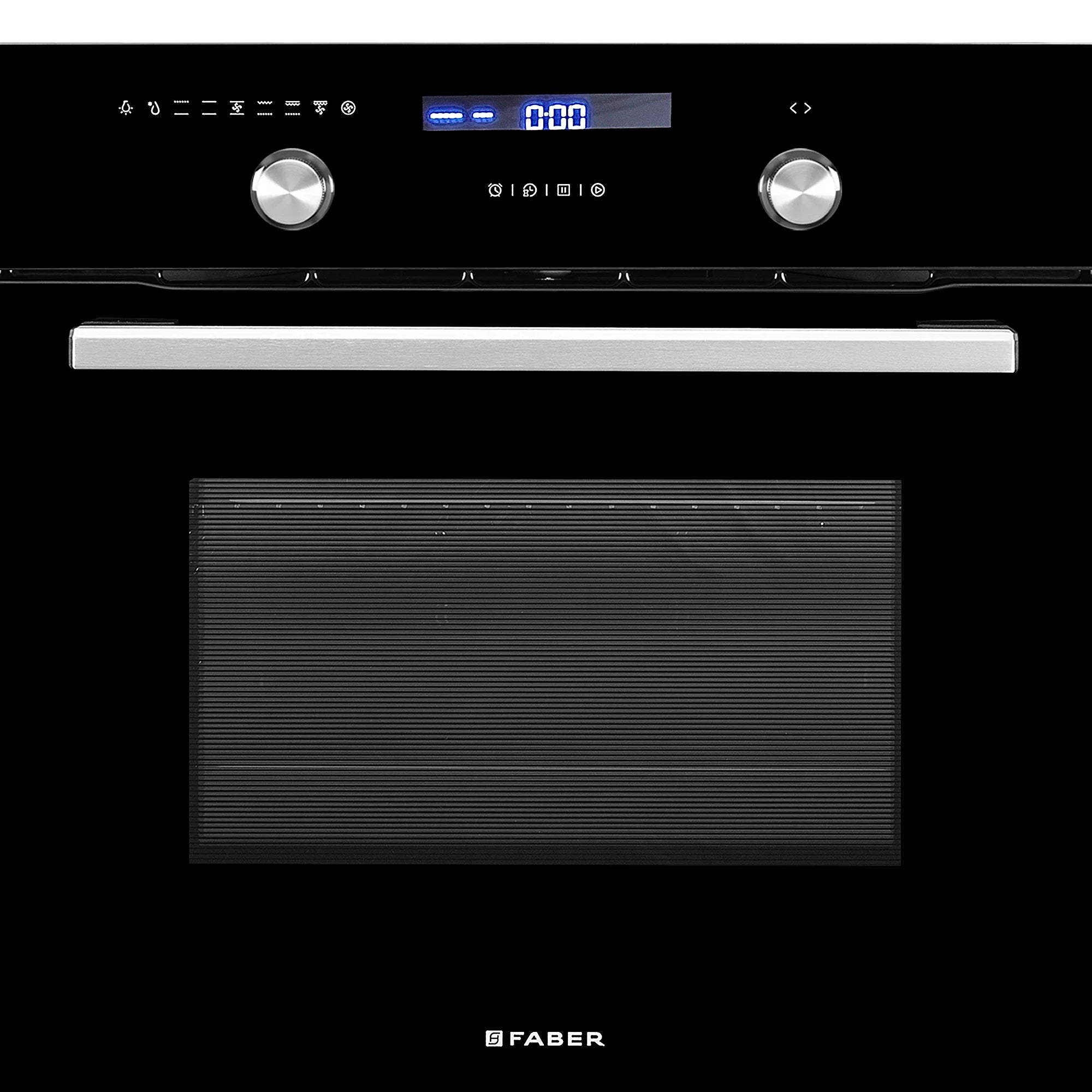 FBIO 75L 9F BK Built-In Oven: 75L Capacity, 9 Functions, Black Finish