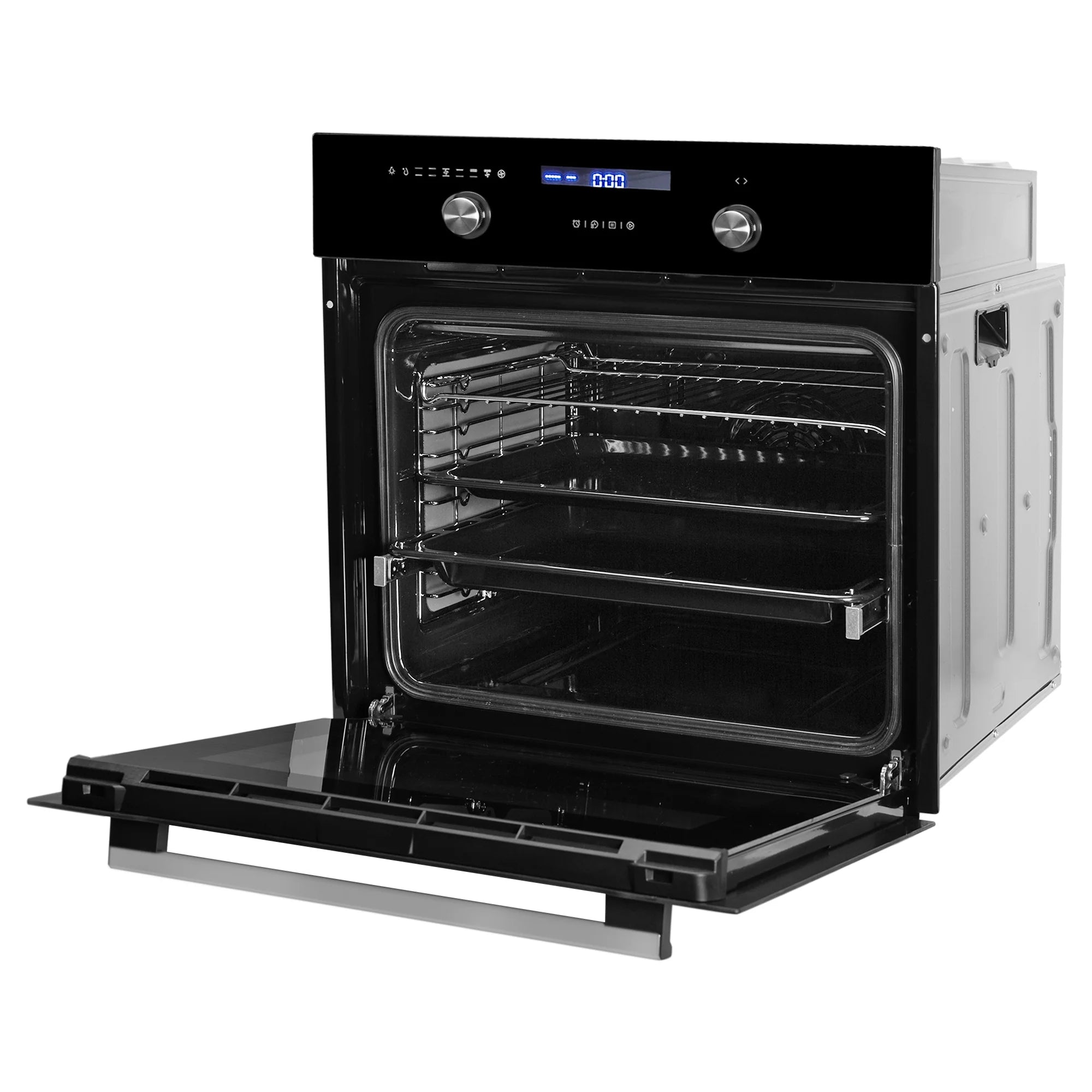 FBIO 75L 9F BK Built-In Oven: 75L Capacity, 9 Functions, Black Finish