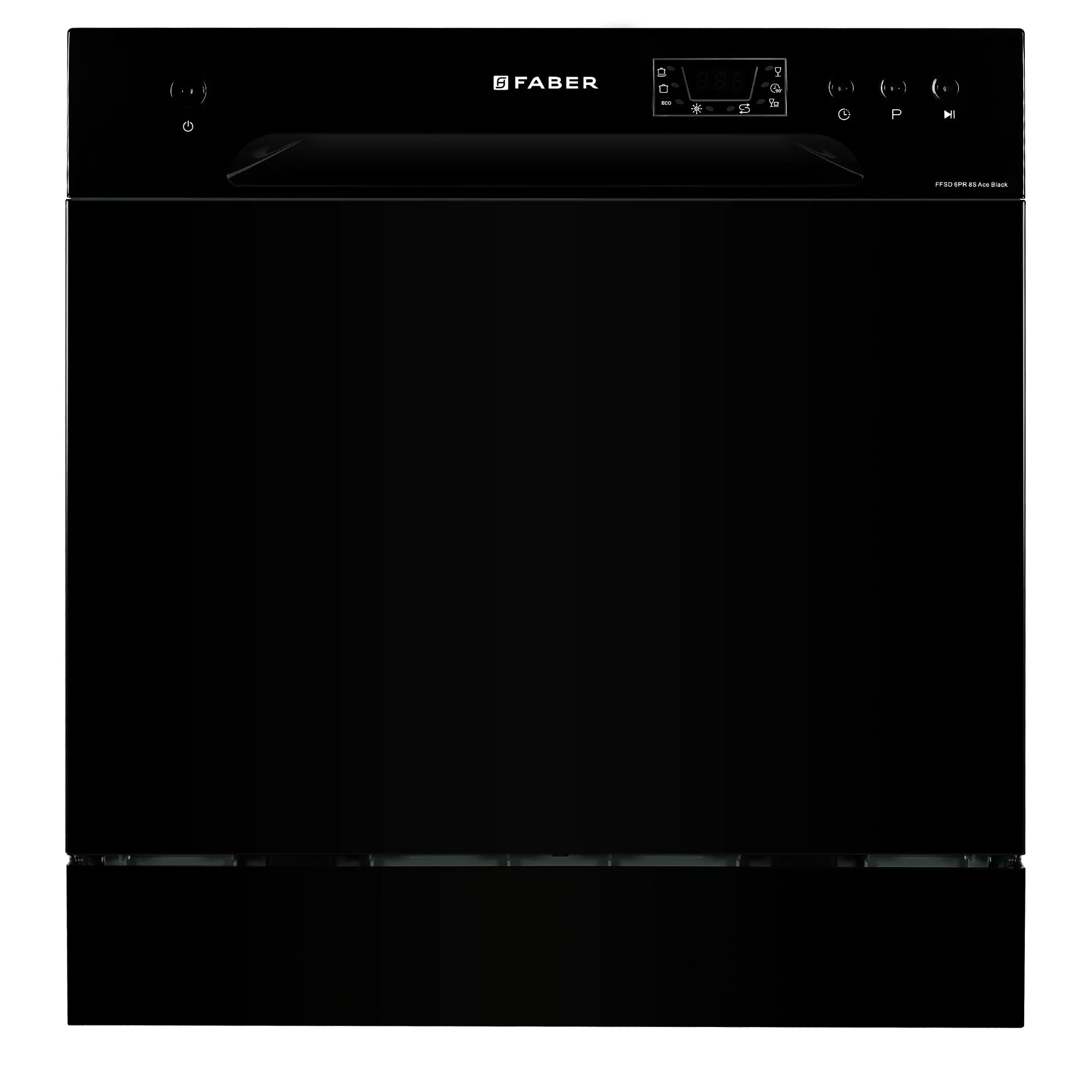 Faber Dishwasher 8 Place Setting FFSD 6PR 8S Ace Black