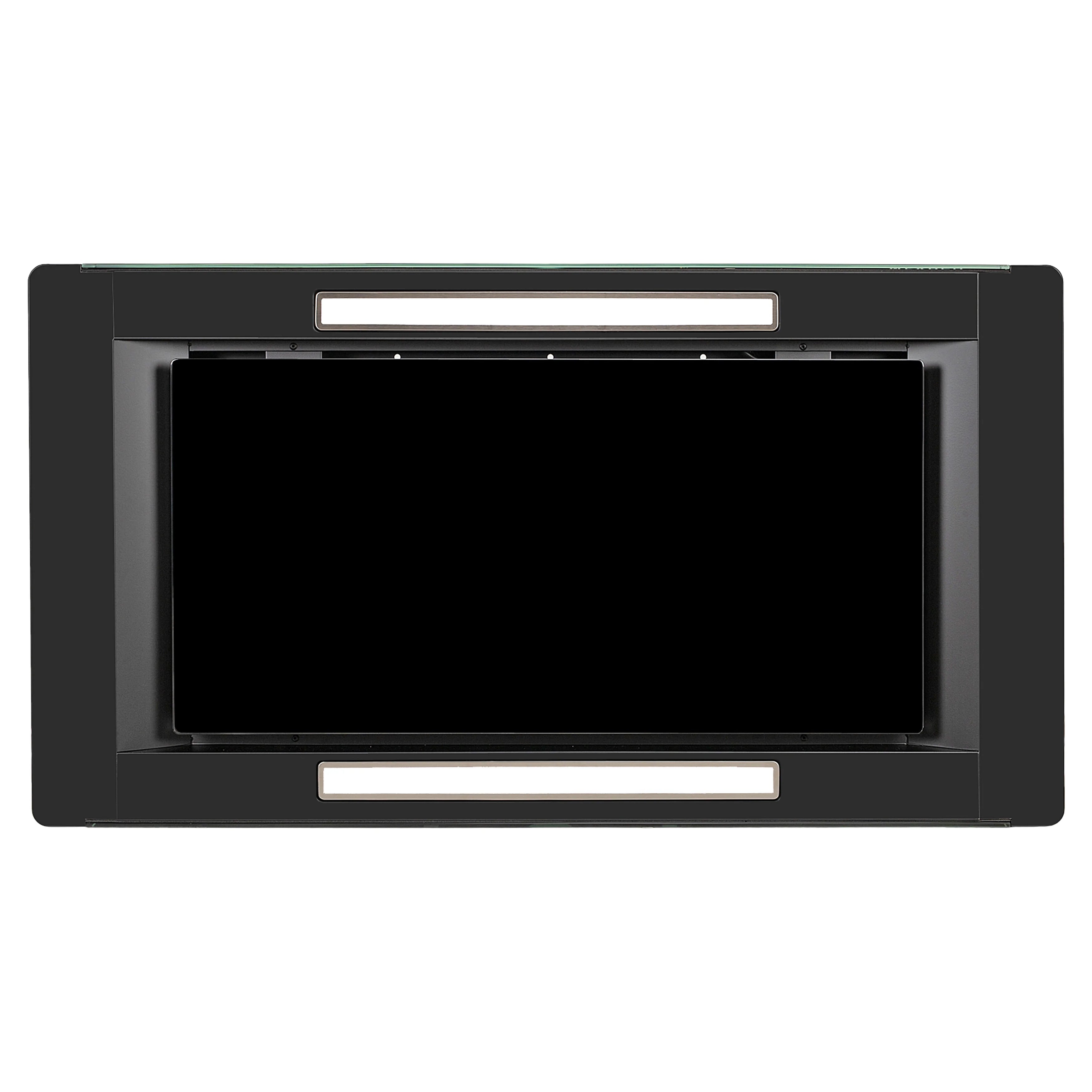 Faber BLOOM BLDC SC FL BK IN 90 Island Chimney - Sleek & Efficient Kitchen Ventilation