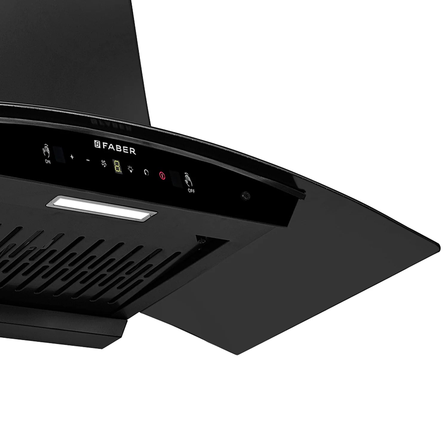 Faber LIBRA BLDC HC SC FL BK IN 90cm Chimney Hood - Efficient & Sleek Design