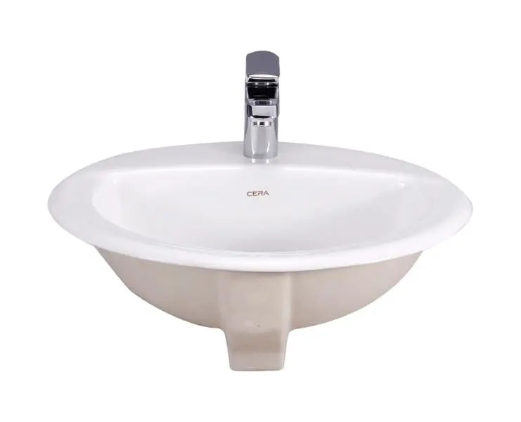 Cera S2030101 Clair 520x450 mm Counter Wash Basin White Colour