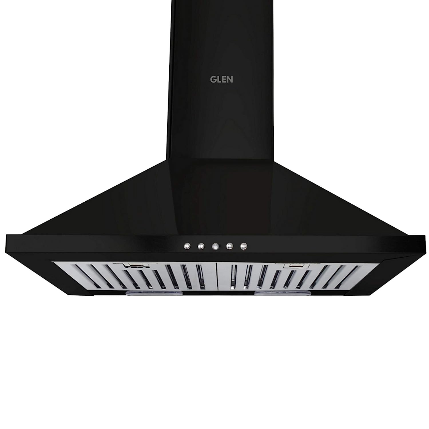 Glen 60cm 750 m3/hr Chimney (Aqua 60 750 m3 LTW, 2 Baffle Filters, Black)