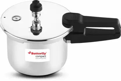 Butterfly COMPACT OLC SS 2 L 2 L Induction Bottom Pressure Cooker  (Stainless Steel)